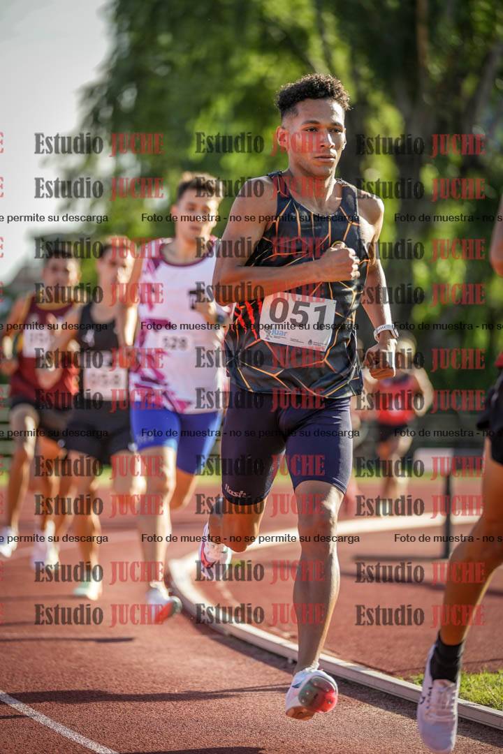 Fotos de los 1500 m llanos de varones