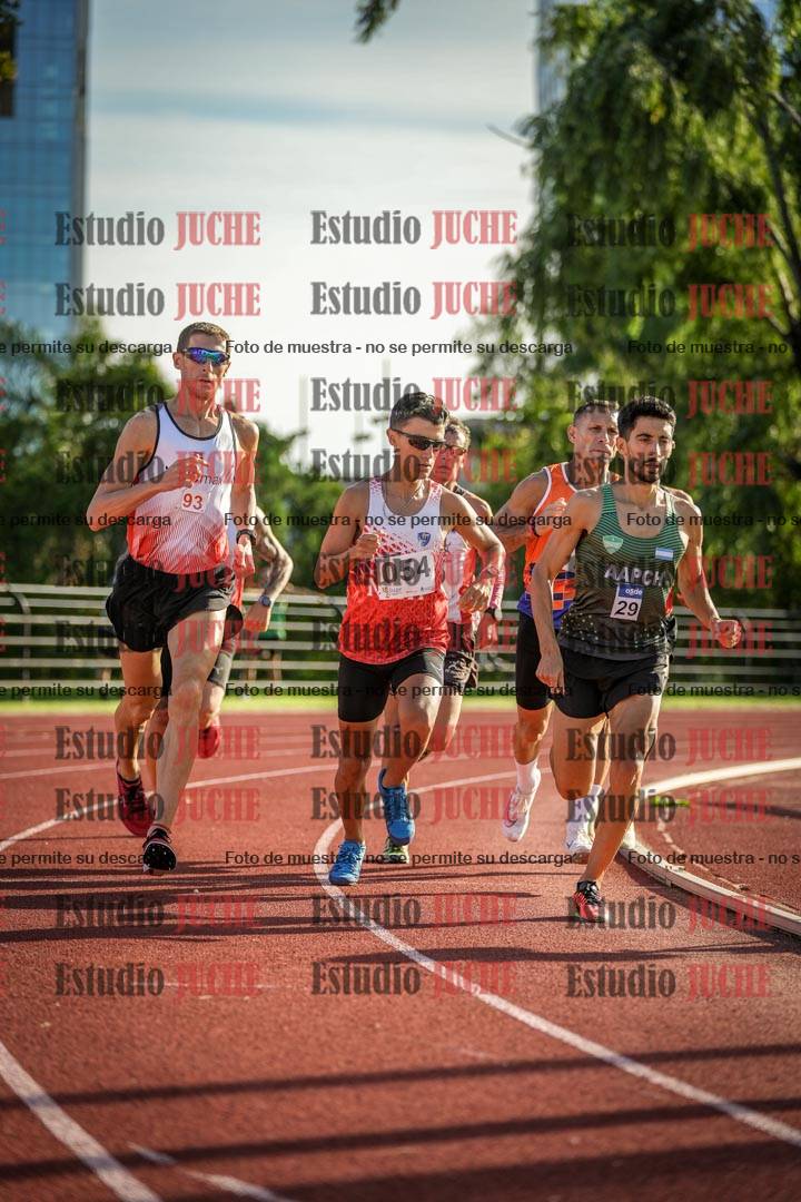 Fotos de los 1500 m llanos de varones