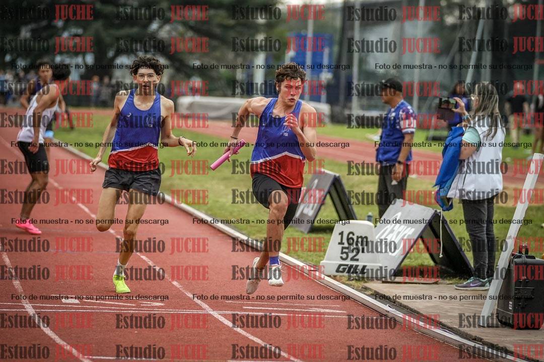 Fotos de las postas 4x400 m llanos de varones
