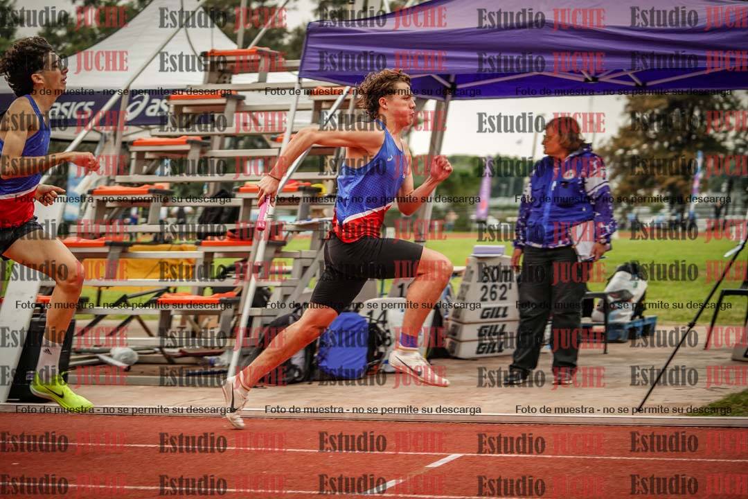 Fotos de las postas 4x400 m llanos de varones