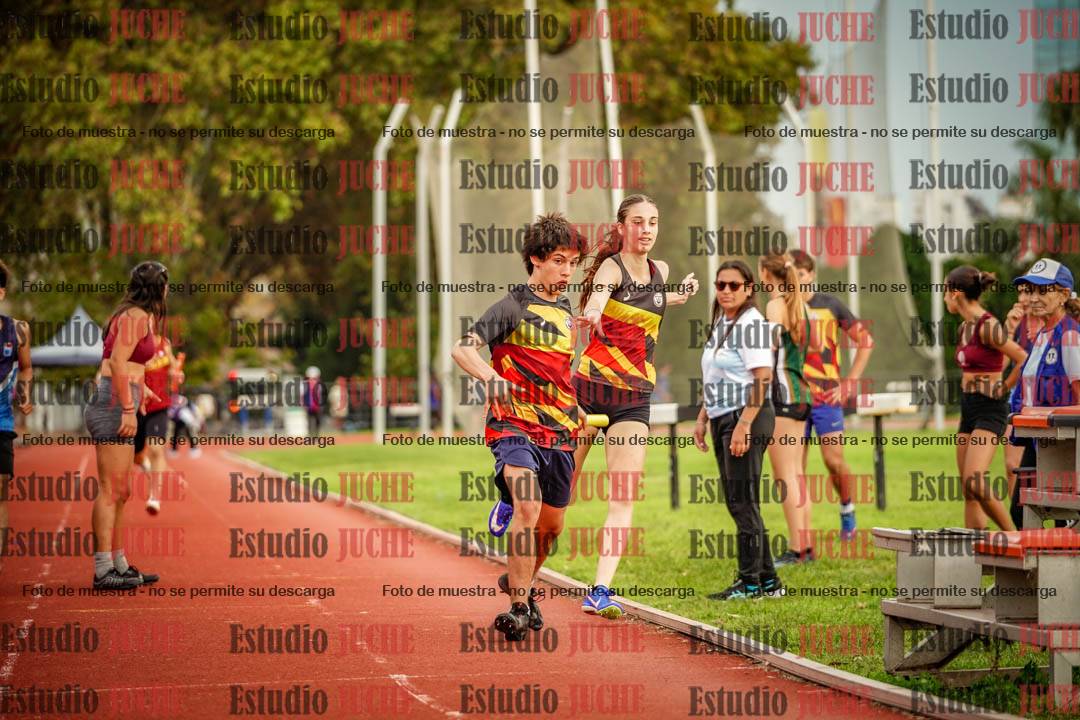 Fotos de los relevos 8x300 m mixtos