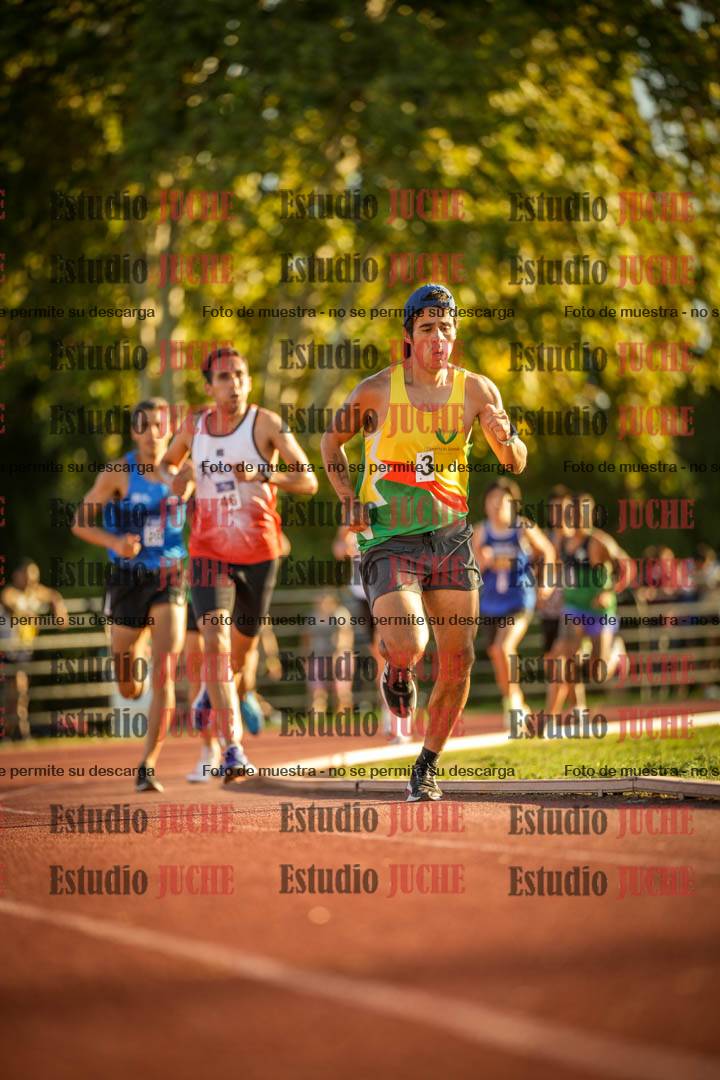 Fotos de los 3000 m llanos de varones