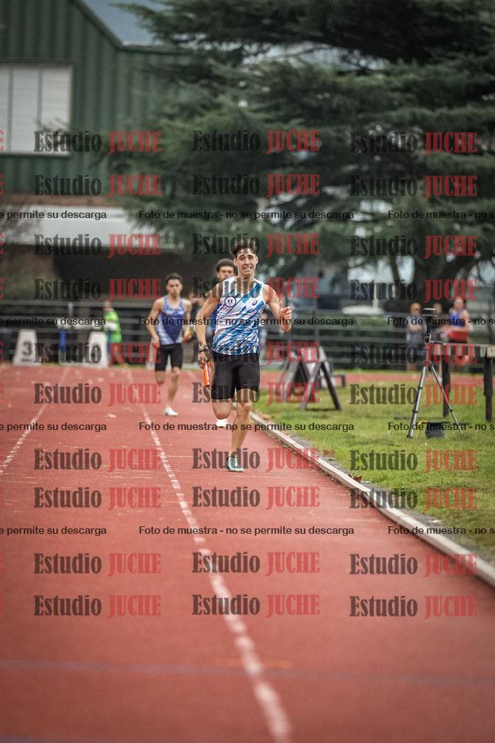 Fotos de las postas 4x400 m llanos de varones