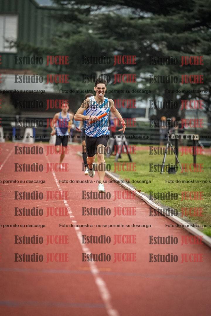 Fotos de las postas 4x400 m llanos de varones