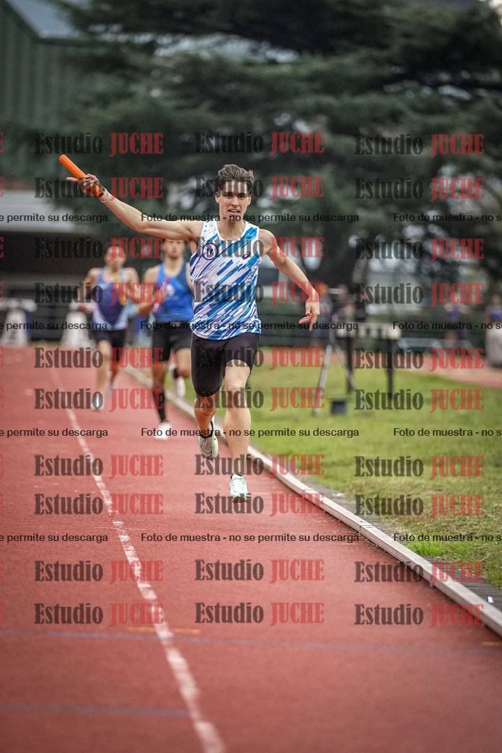 Fotos de las postas 4x400 m llanos de varones