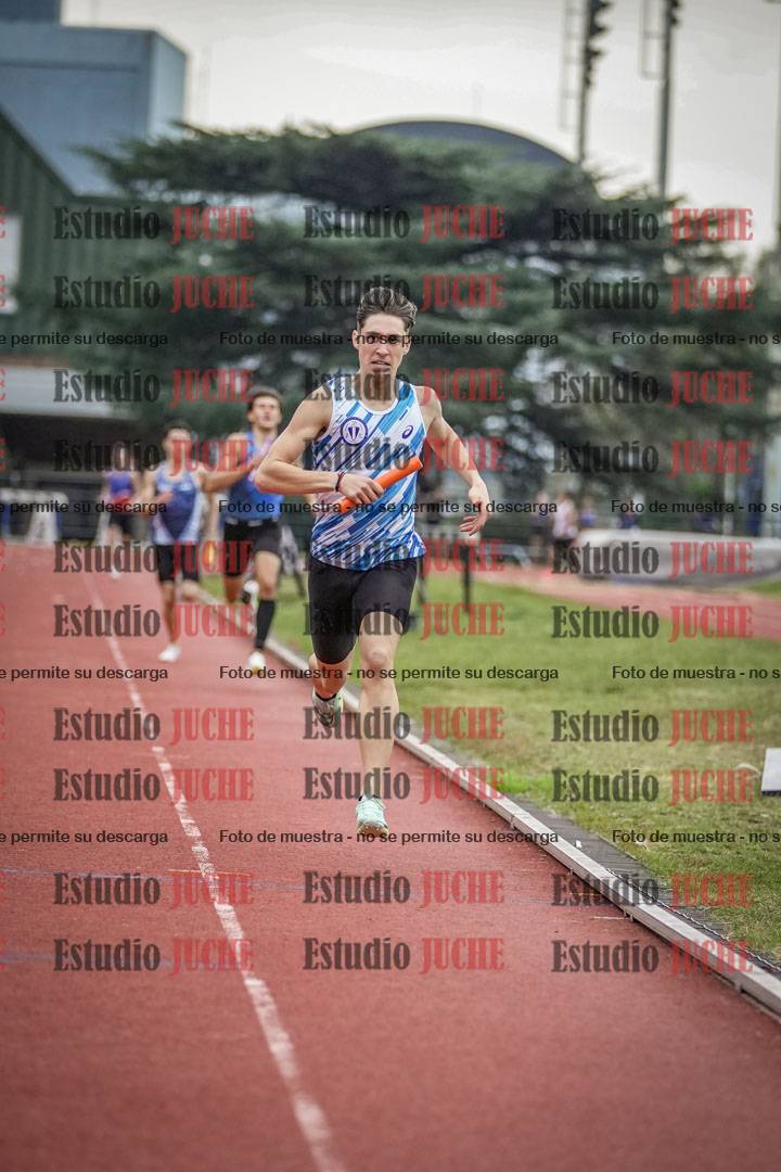 Fotos de las postas 4x400 m llanos de varones
