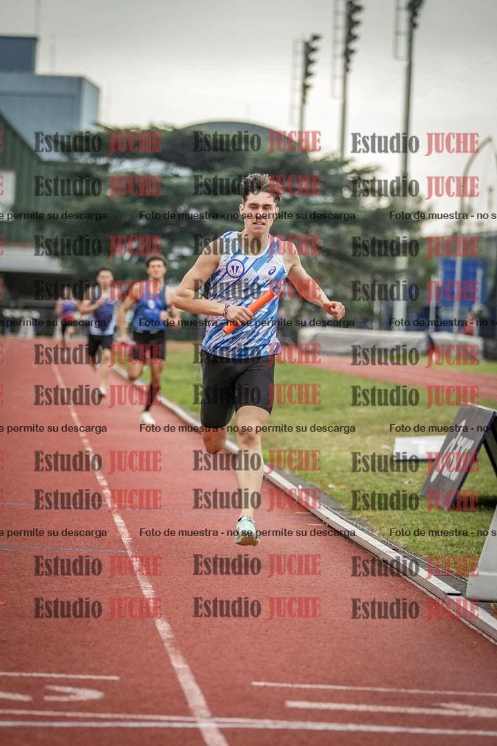 Fotos de las postas 4x400 m llanos de varones