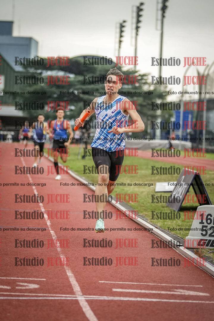 Fotos de las postas 4x400 m llanos de varones