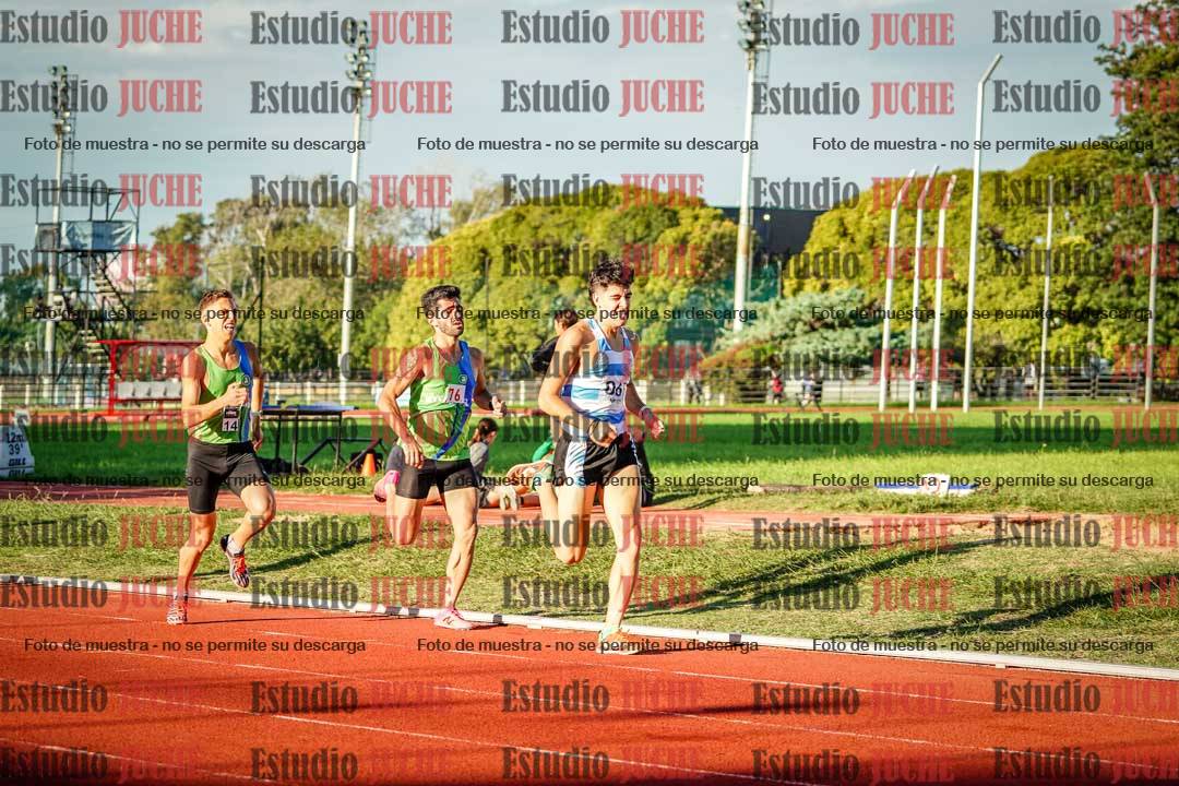 Fotos de los 1500 m llanos de varones