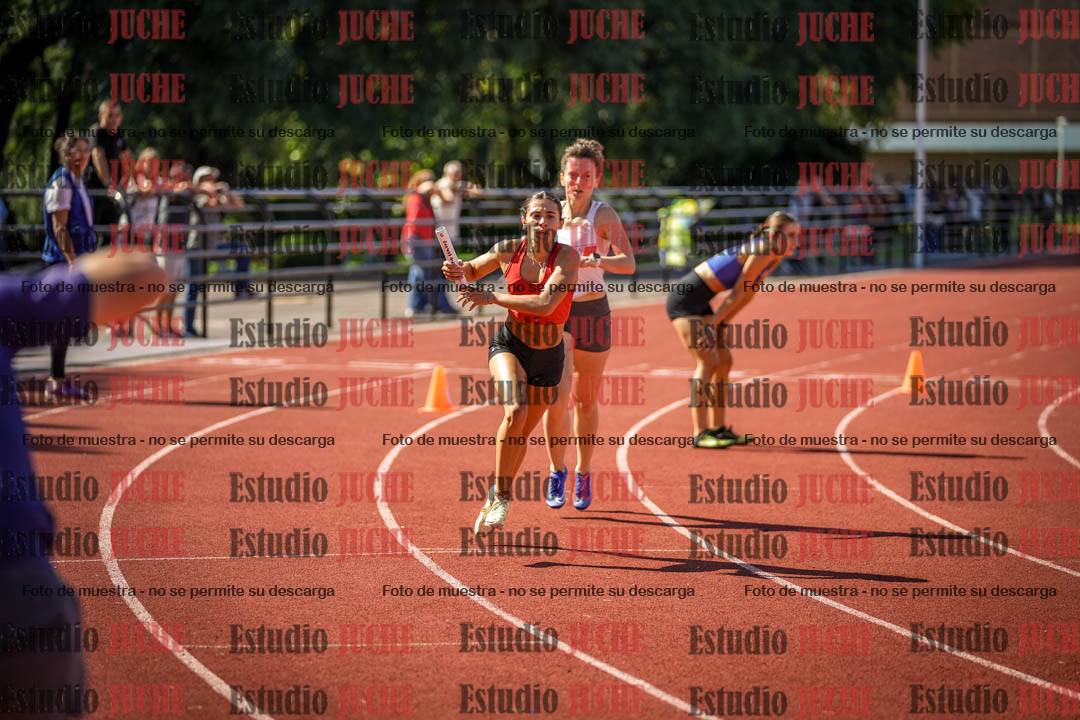 Fotos de las postas 4x400 m llanos de mujeres