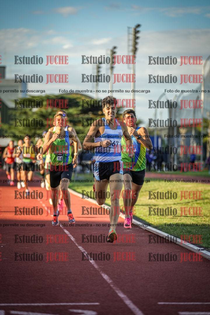 Fotos de los 1500 m llanos de varones