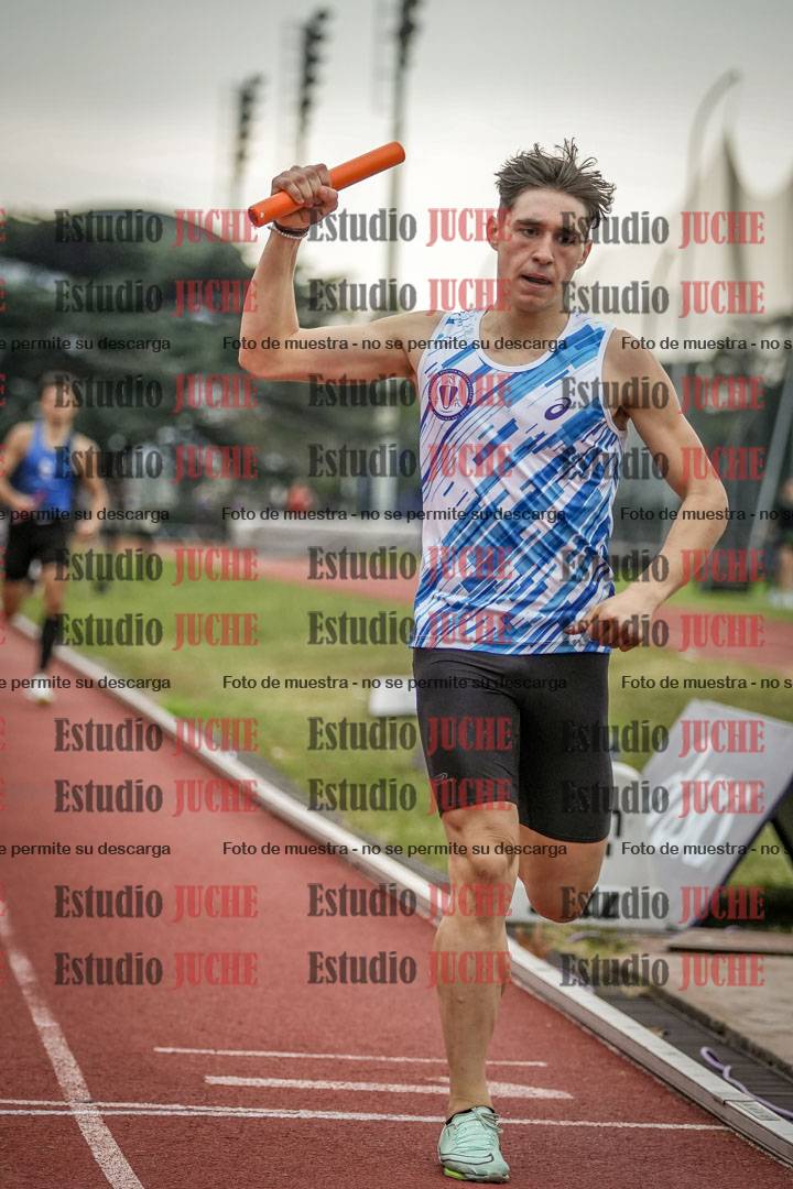 Fotos de las postas 4x400 m llanos de varones