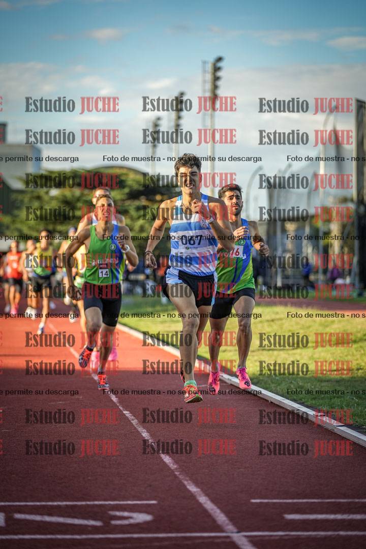 Fotos de los 1500 m llanos de varones