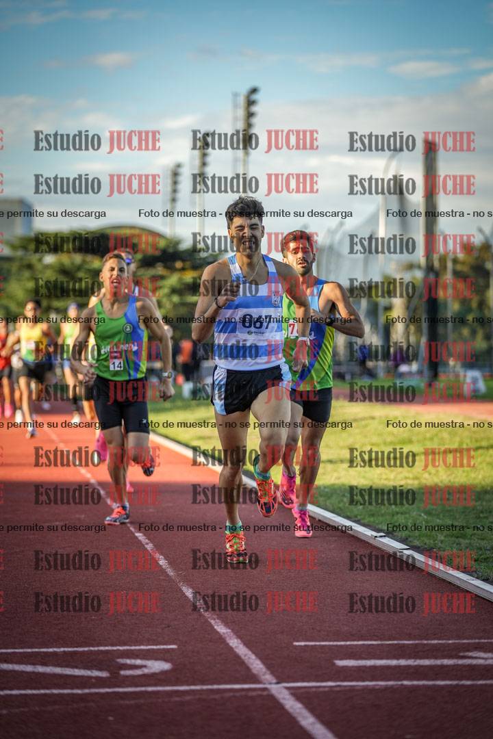 Fotos de los 1500 m llanos de varones