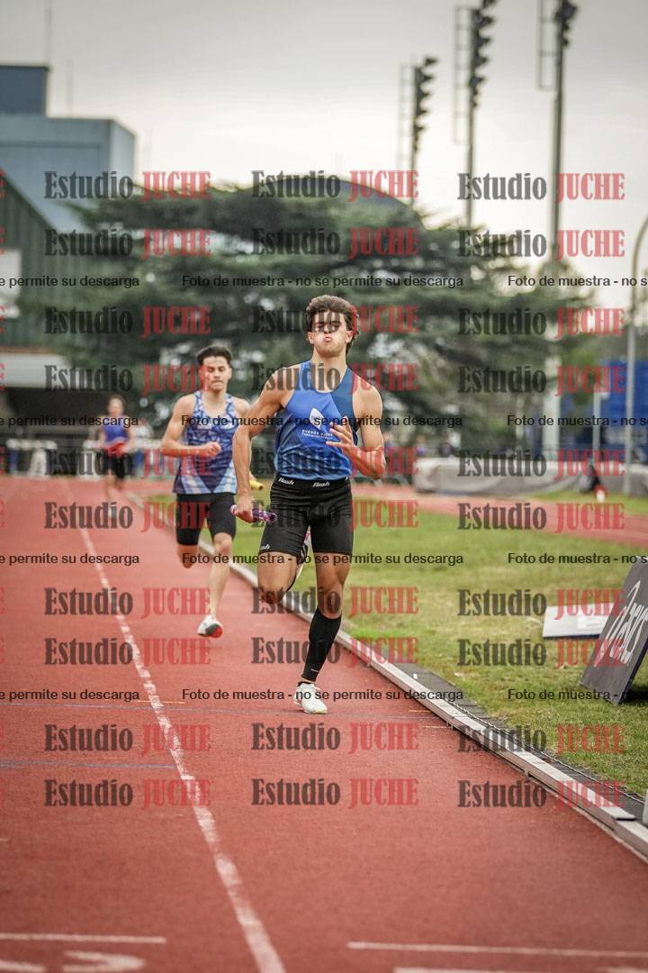Fotos de las postas 4x400 m llanos de varones