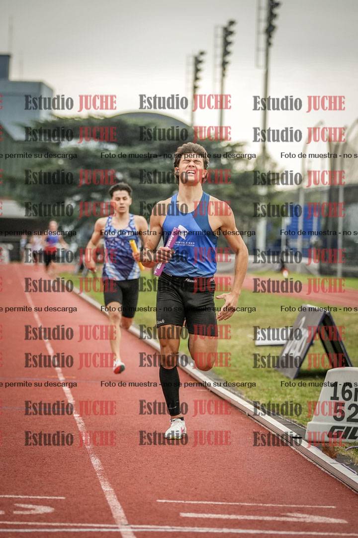 Fotos de las postas 4x400 m llanos de varones