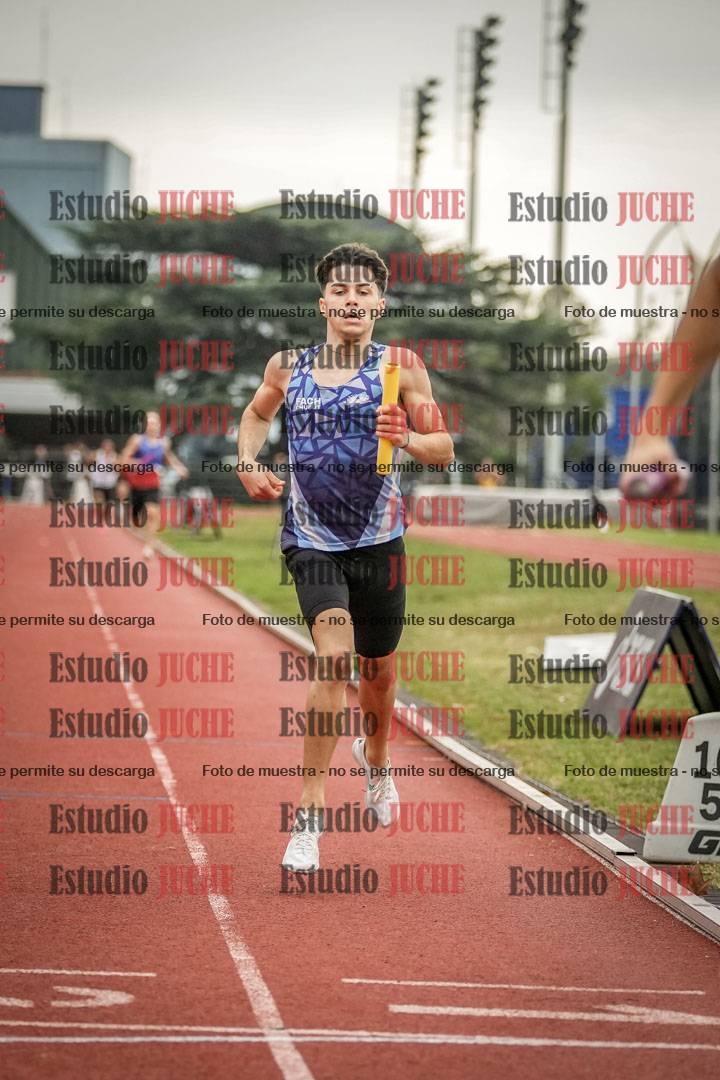 Fotos de las postas 4x400 m llanos de varones