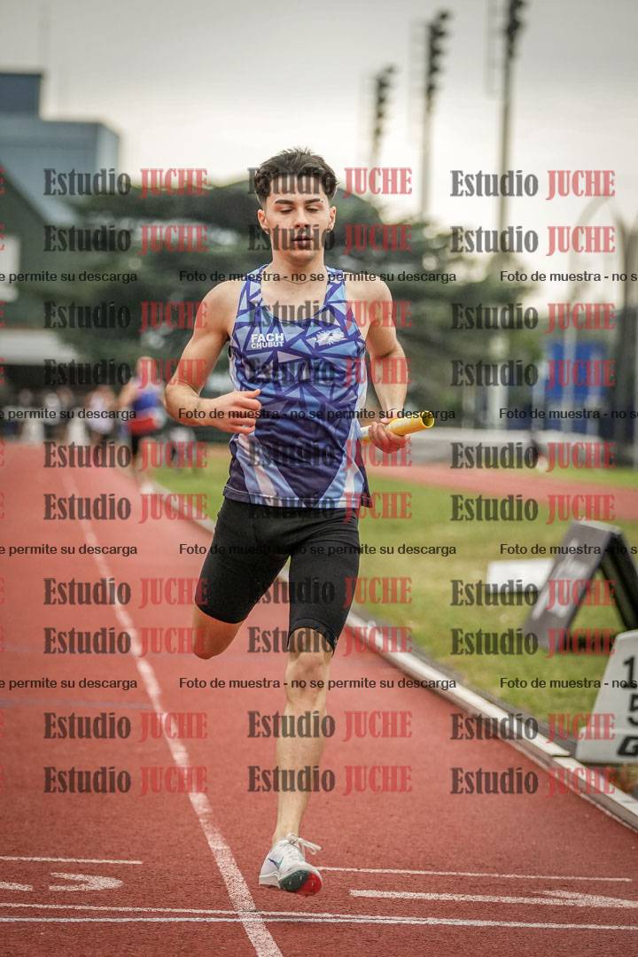 Fotos de las postas 4x400 m llanos de varones