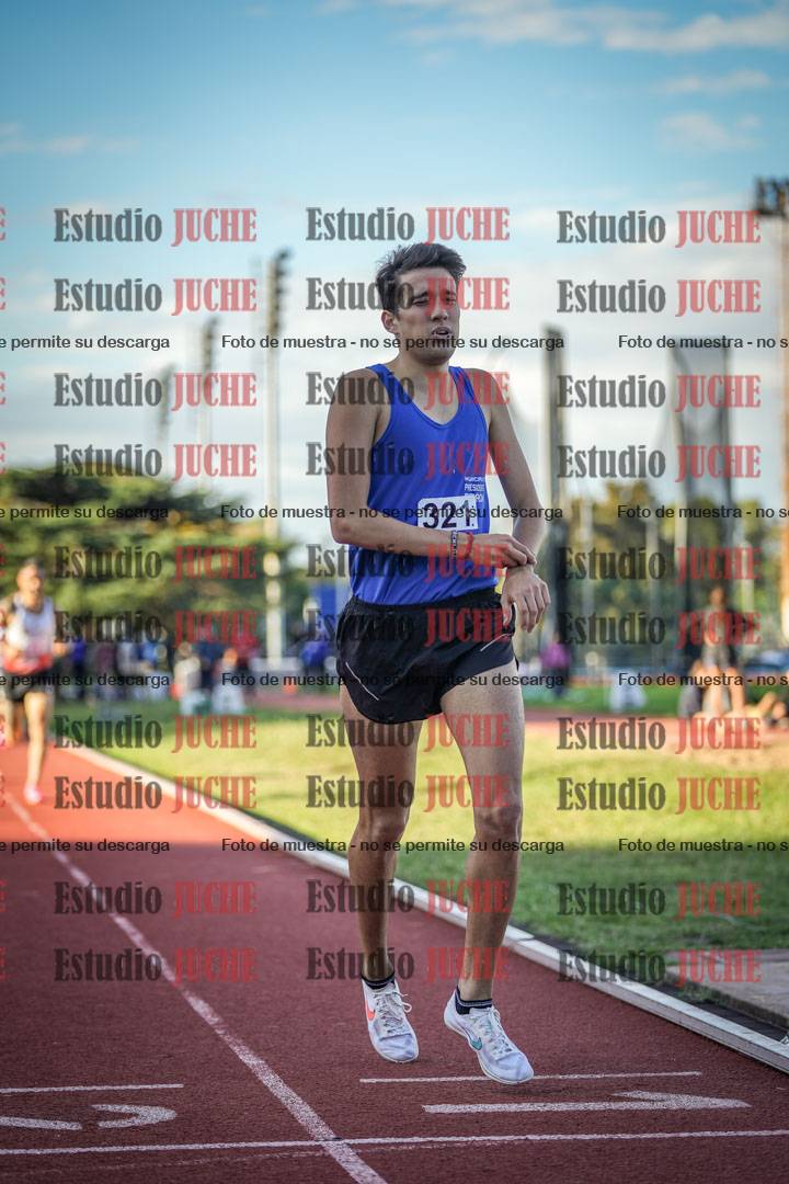 Fotos de los 1500 m llanos de varones