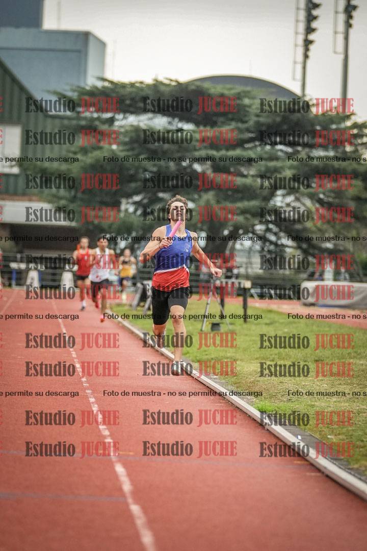 Fotos de las postas 4x400 m llanos de varones