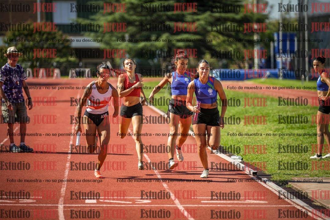 Fotos de las postas 4x400 m llanos de mujeres