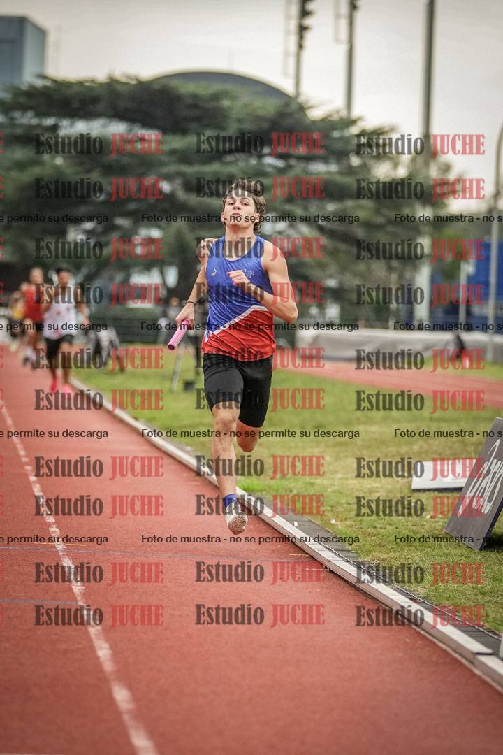 Fotos de las postas 4x400 m llanos de varones