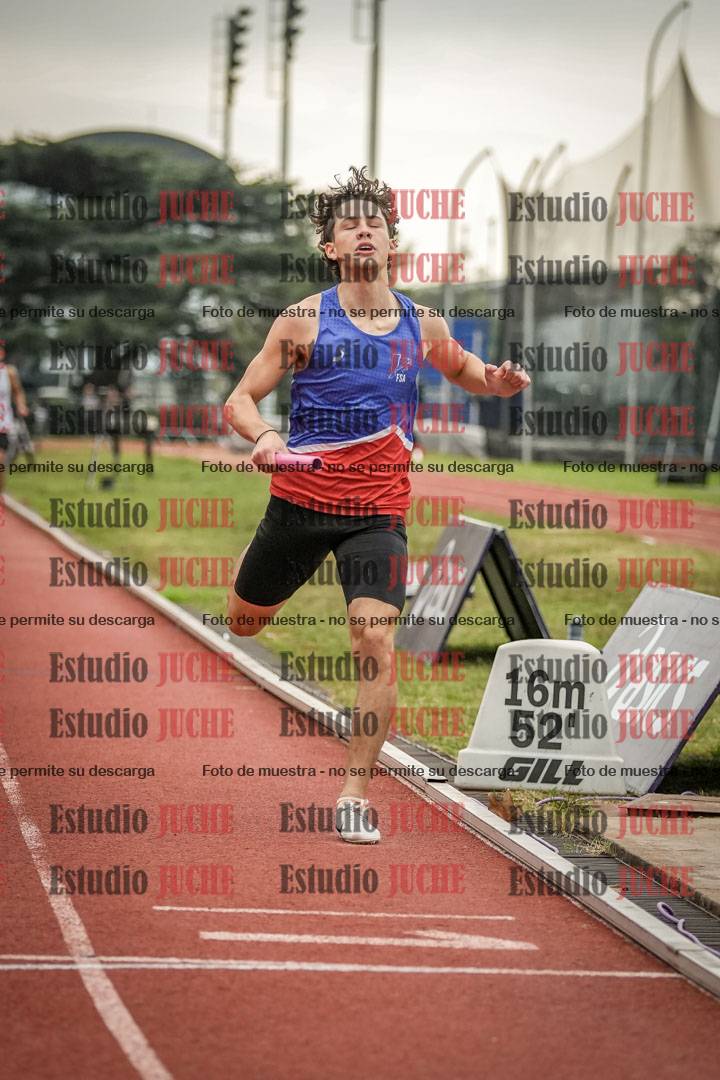 Fotos de las postas 4x400 m llanos de varones
