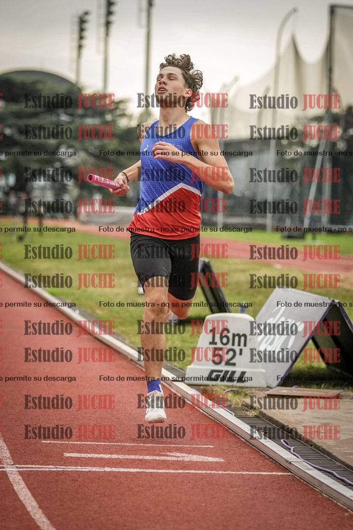 Fotos de las postas 4x400 m llanos de varones