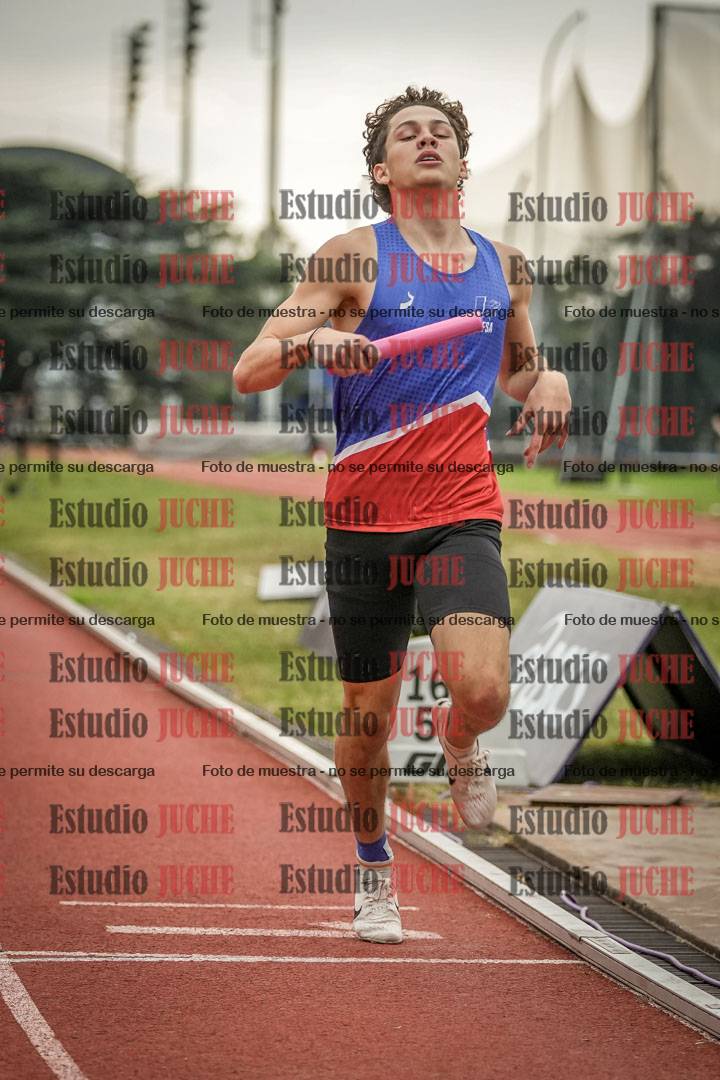 Fotos de las postas 4x400 m llanos de varones