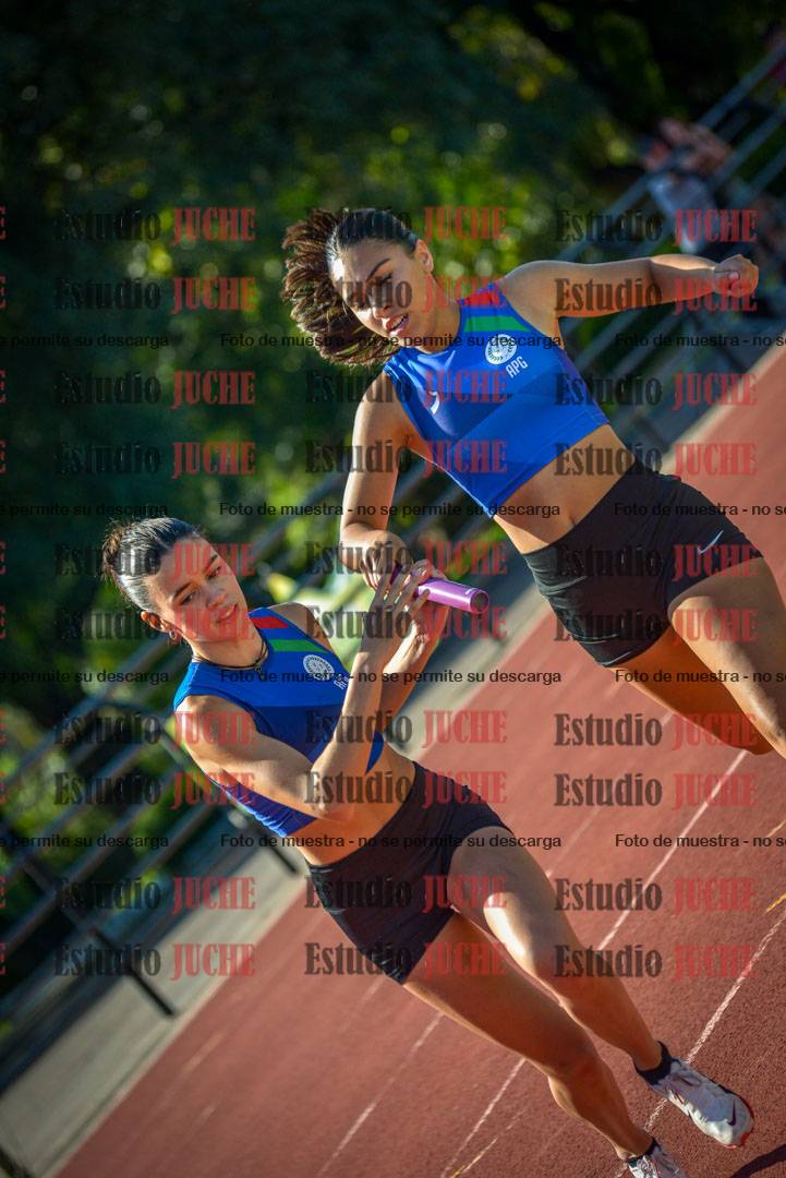 Fotos de las postas 4x400 m llanos de mujeres