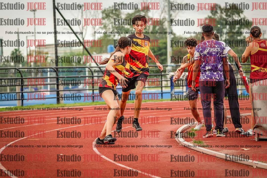 Fotos de los relevos 8x300 m mixtos