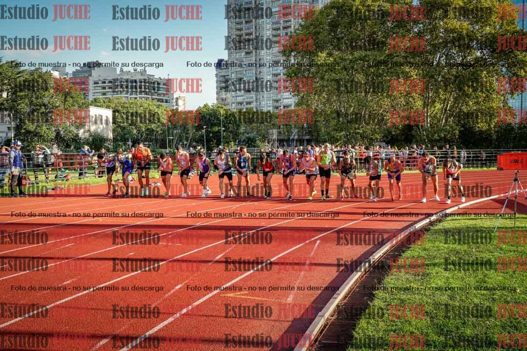 Fotos de los 1500 m llanos de varones