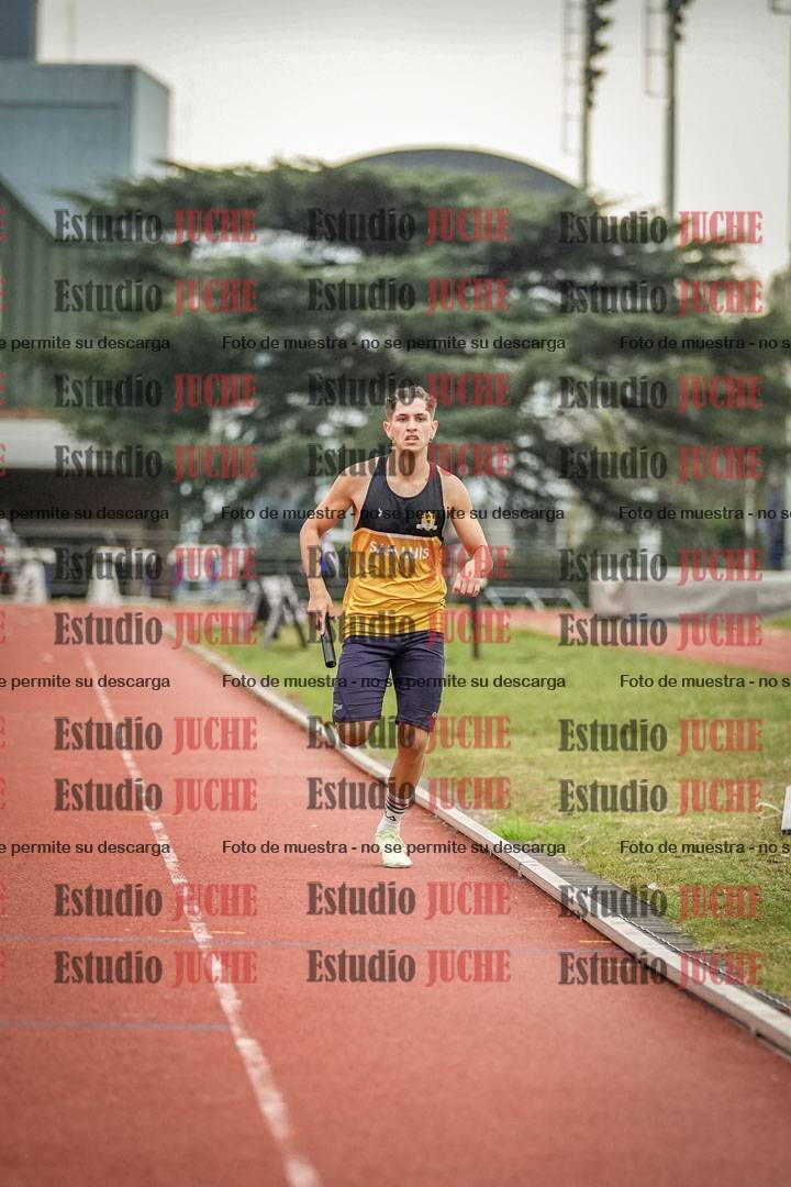 Fotos de las postas 4x400 m llanos de varones