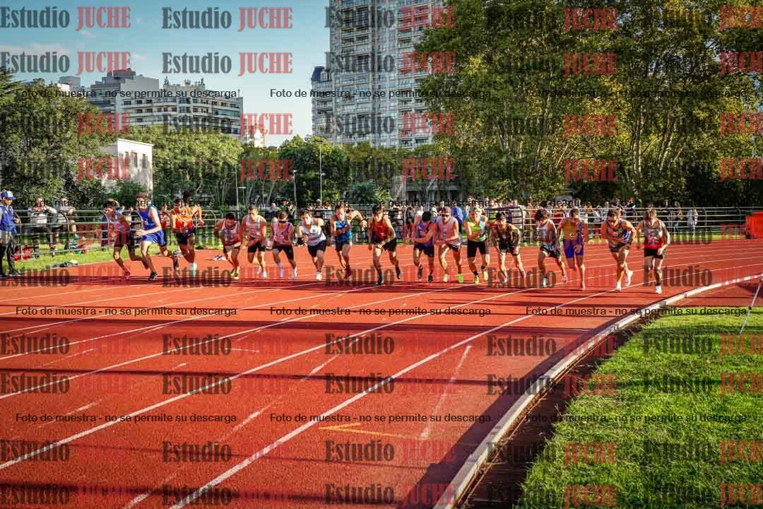 Fotos de los 1500 m llanos de varones
