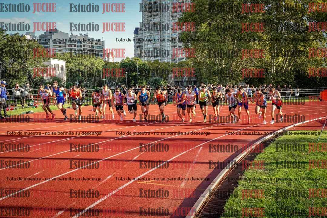 Fotos de los 1500 m llanos de varones
