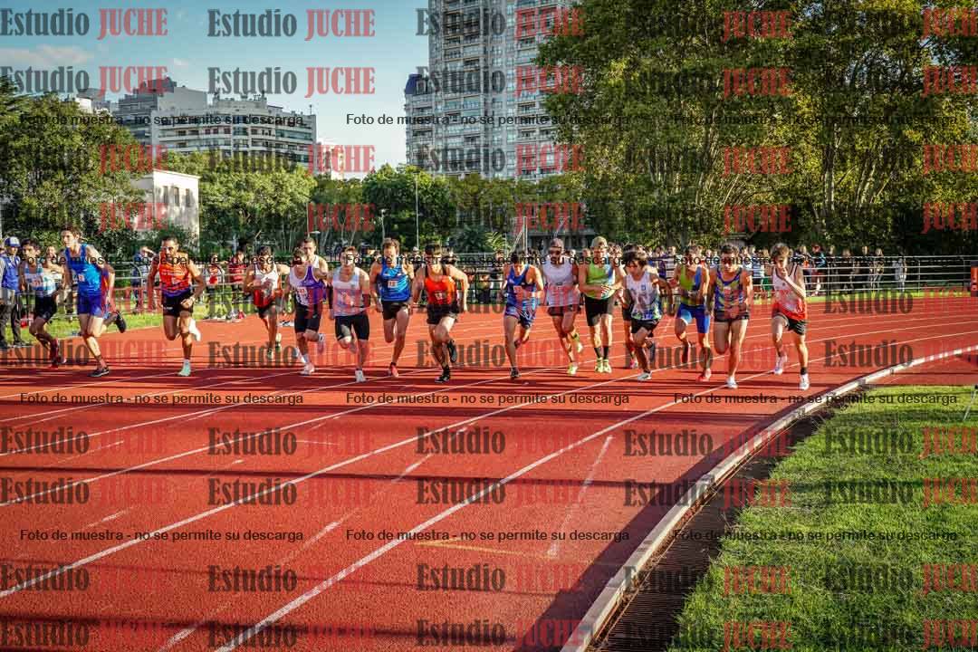 Fotos de los 1500 m llanos de varones