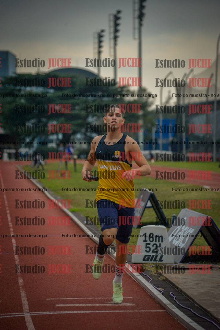 Fotos de las postas 4x400 m llanos de varones