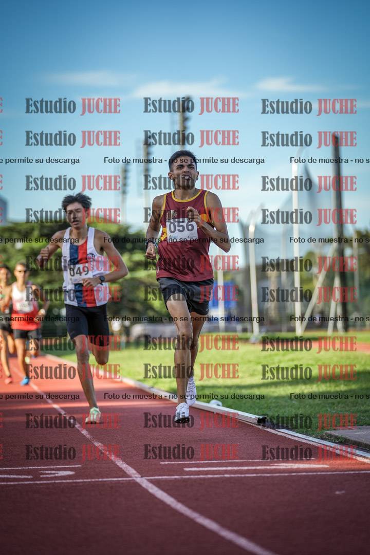 Fotos de los 1500 m llanos de varones