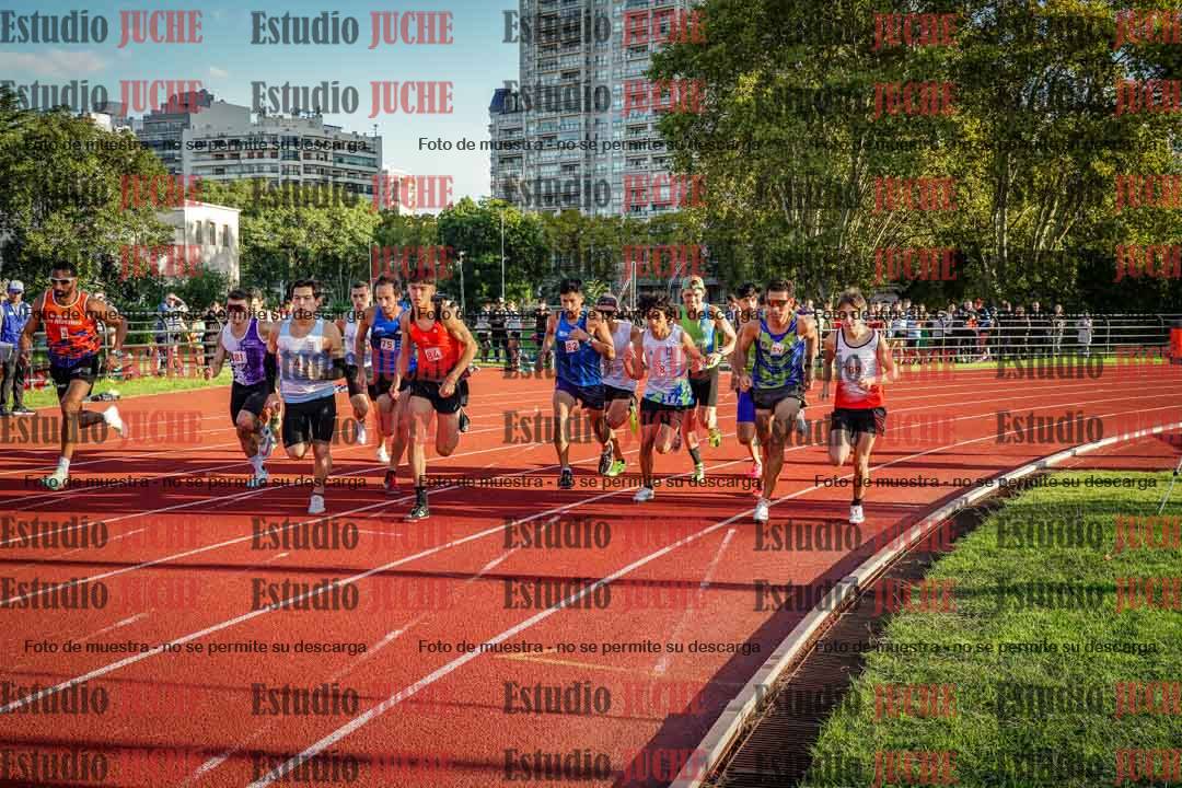 Fotos de los 1500 m llanos de varones