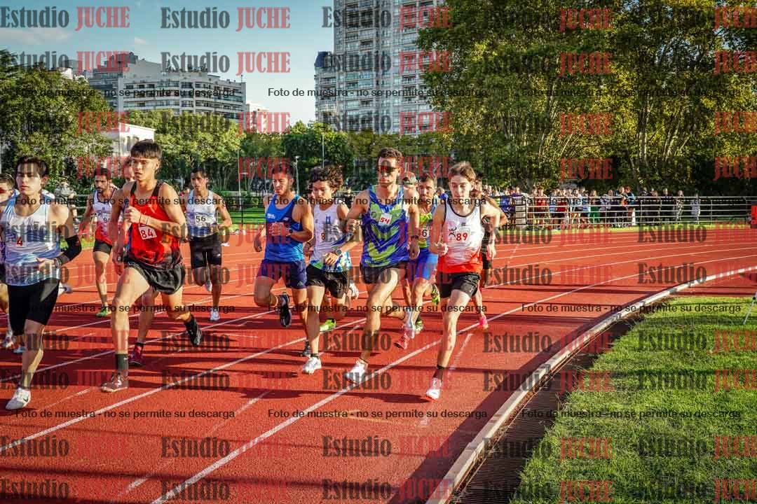 Fotos de los 1500 m llanos de varones