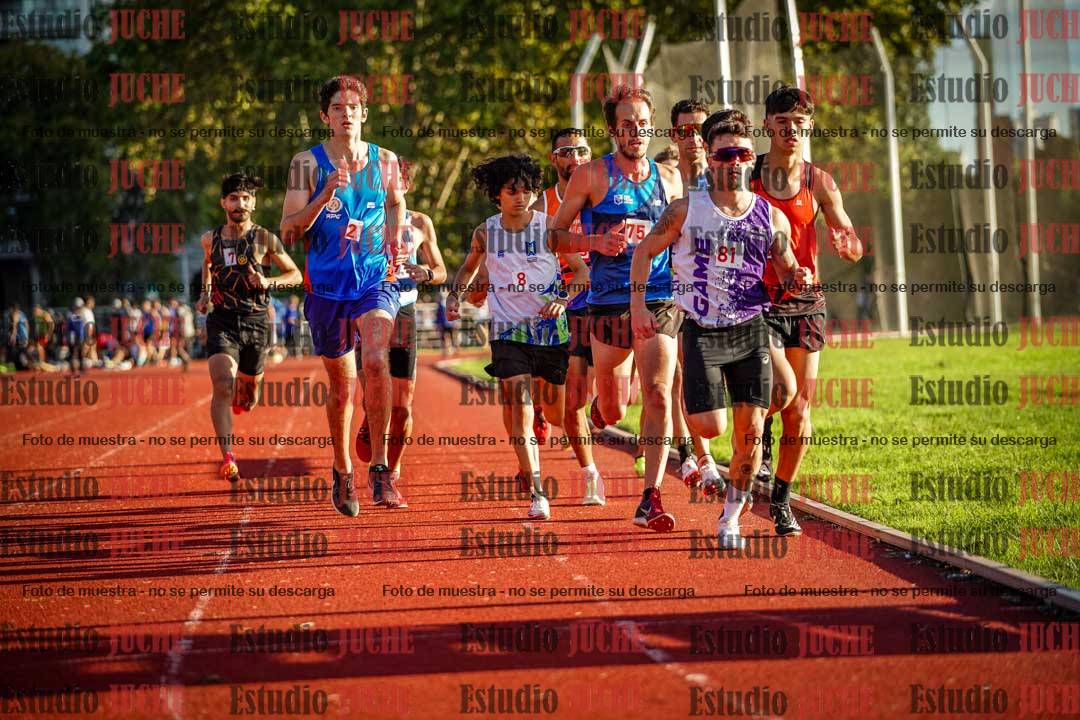 Fotos de los 1500 m llanos de varones