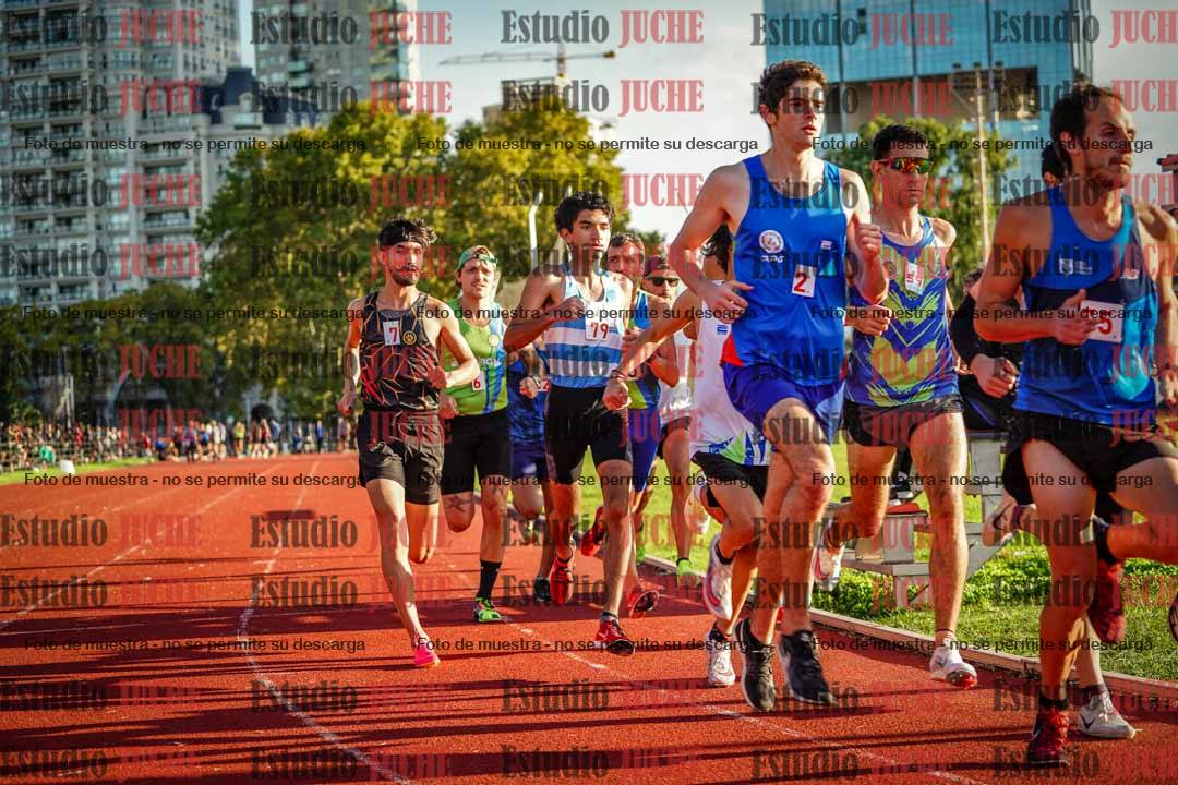 Fotos de los 1500 m llanos de varones