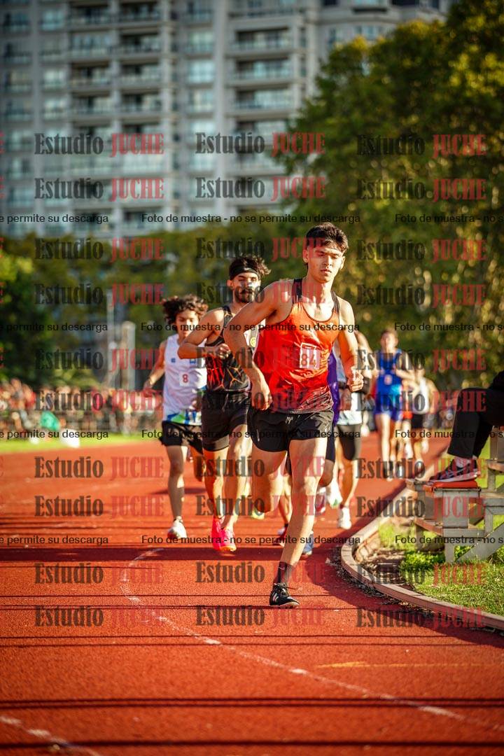 Fotos de los 1500 m llanos de varones