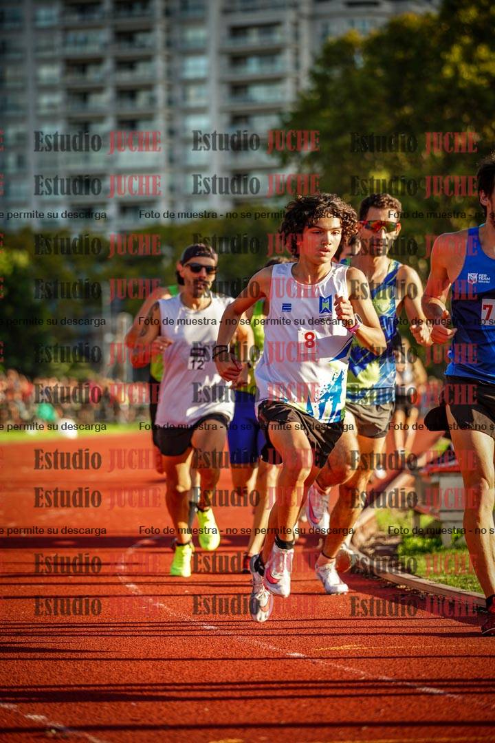 Fotos de los 1500 m llanos de varones