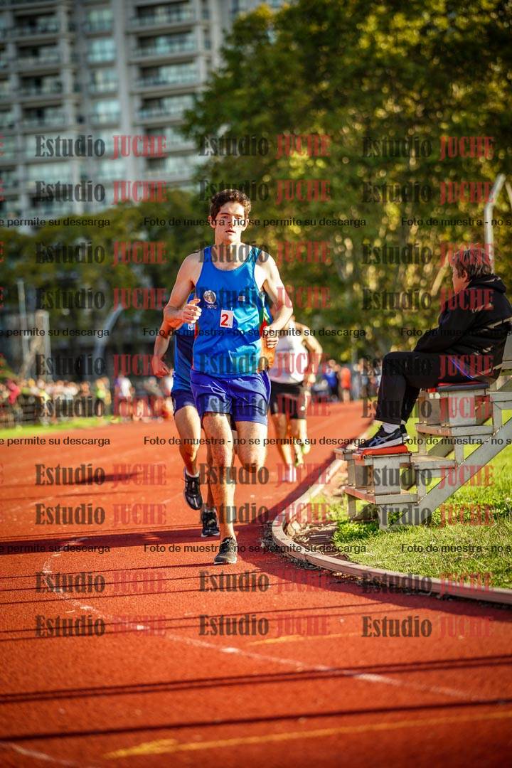 Fotos de los 1500 m llanos de varones