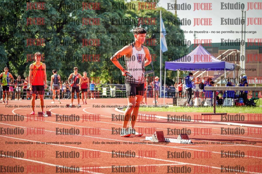 Fotos de las postas 4x400 m llanos de varones