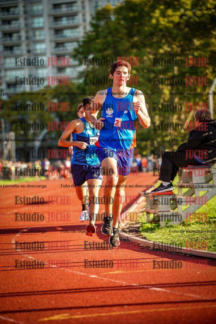 Fotos de los 1500 m llanos de varones