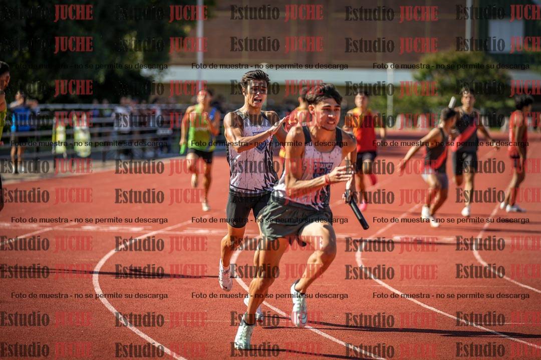 Fotos de las postas 4x400 m llanos de varones