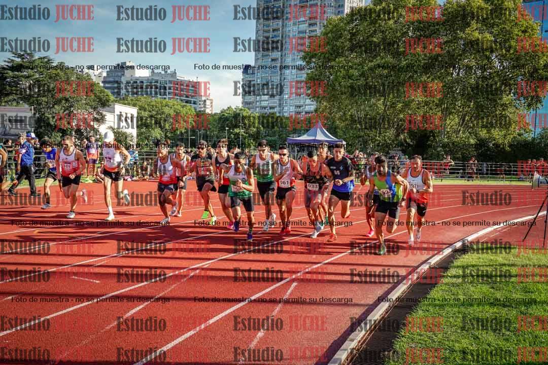 Fotos de los 1500 m llanos de varones