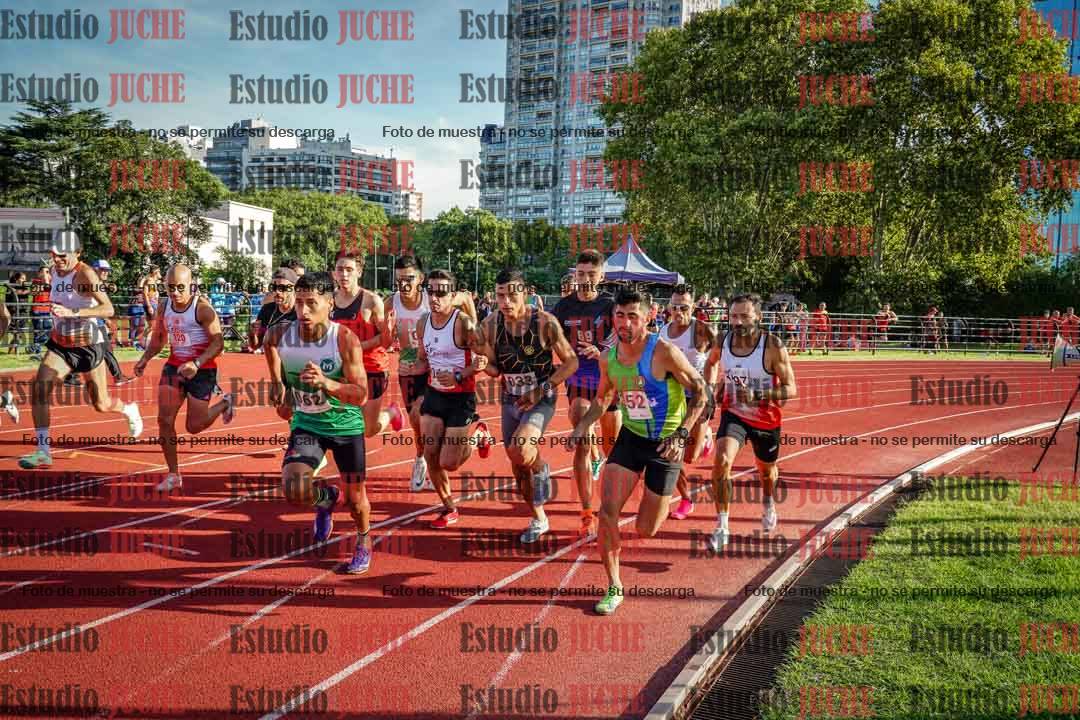 Fotos de los 1500 m llanos de varones